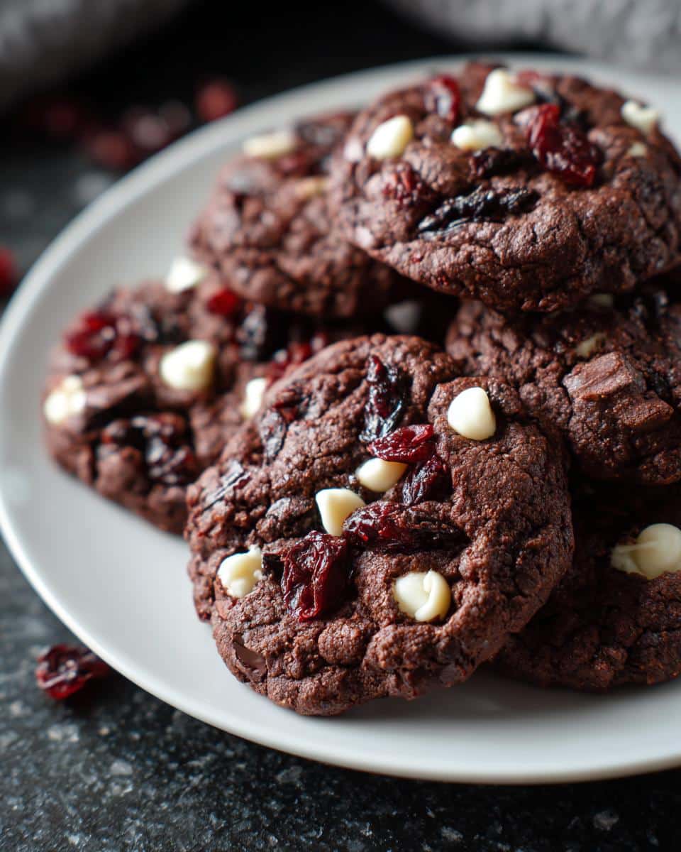 Chocolate Cherry Dream Cookies - detail 2