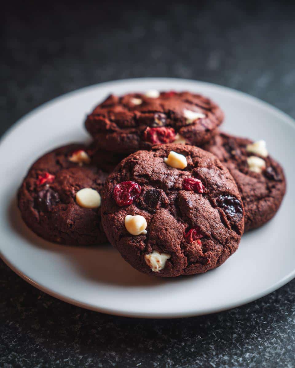 Chocolate Cherry Dream Cookies - detail 3