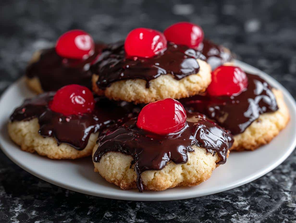 Irresistible Chocolate Covered Cherry Sugar Cookies in 30 Minutes