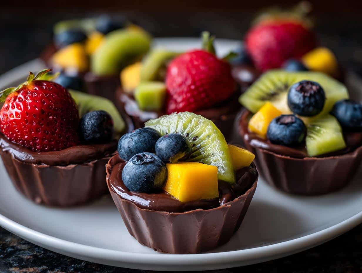 Easy Chocolate Fruit Flower Pots That Wow Every Crowd