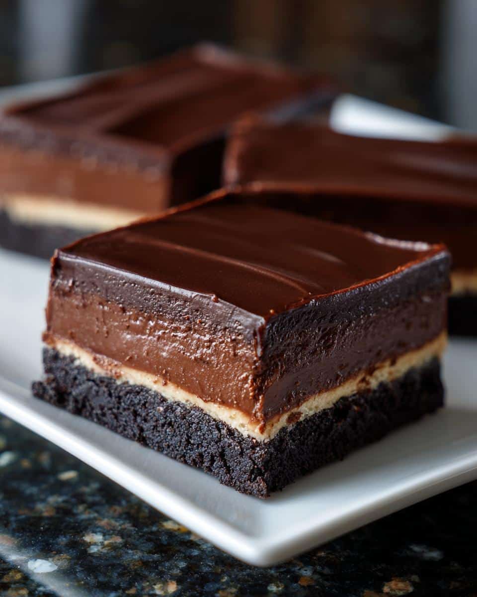 Chocolate Icebox Bars - detail 1