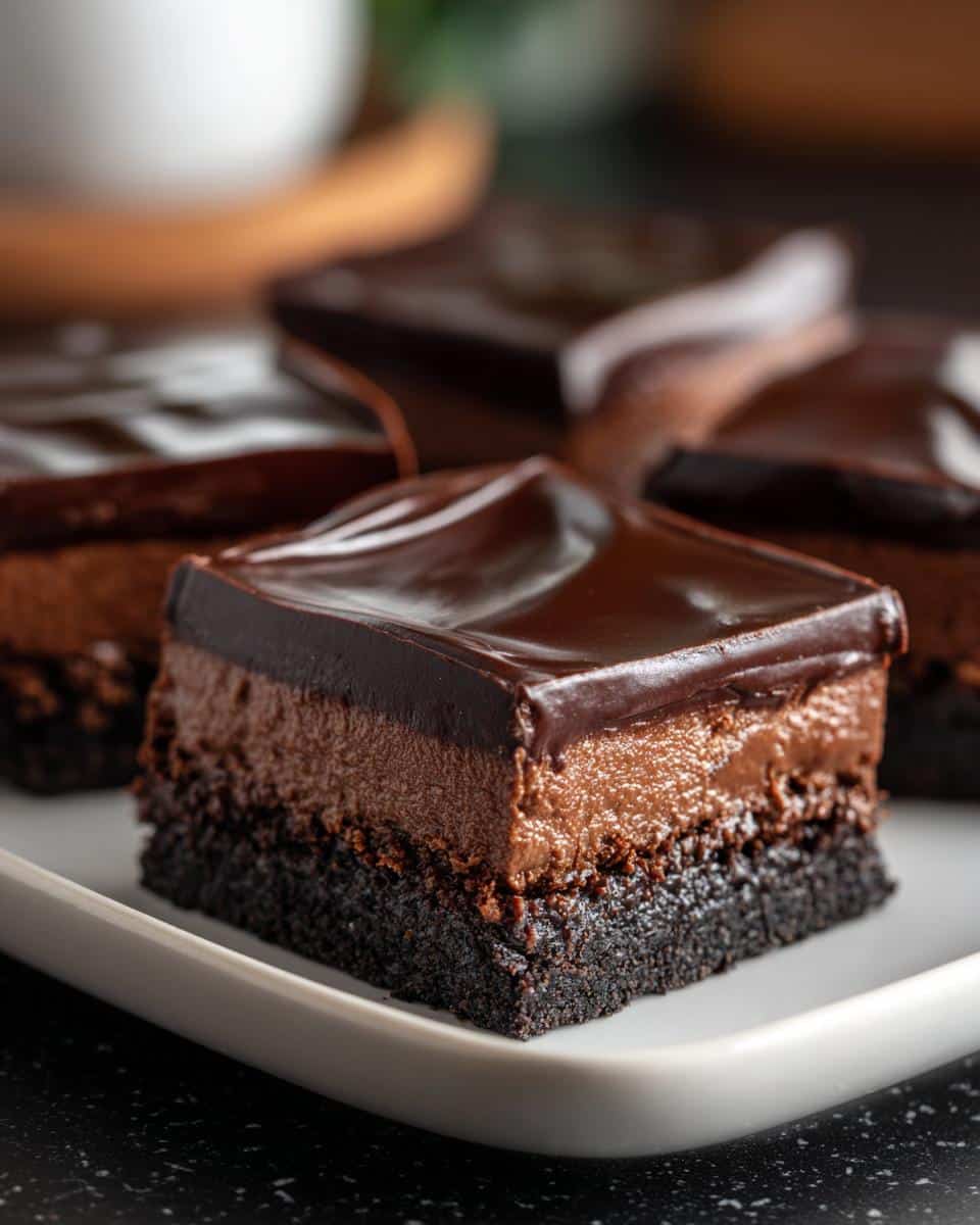 Chocolate Icebox Bars - detail 2