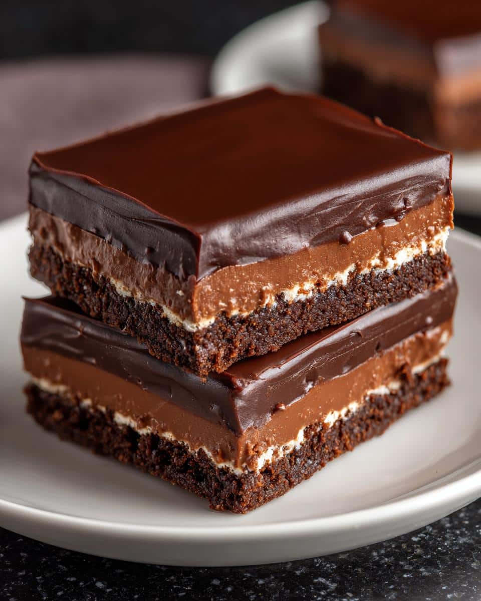 Chocolate Icebox Bars - detail 3