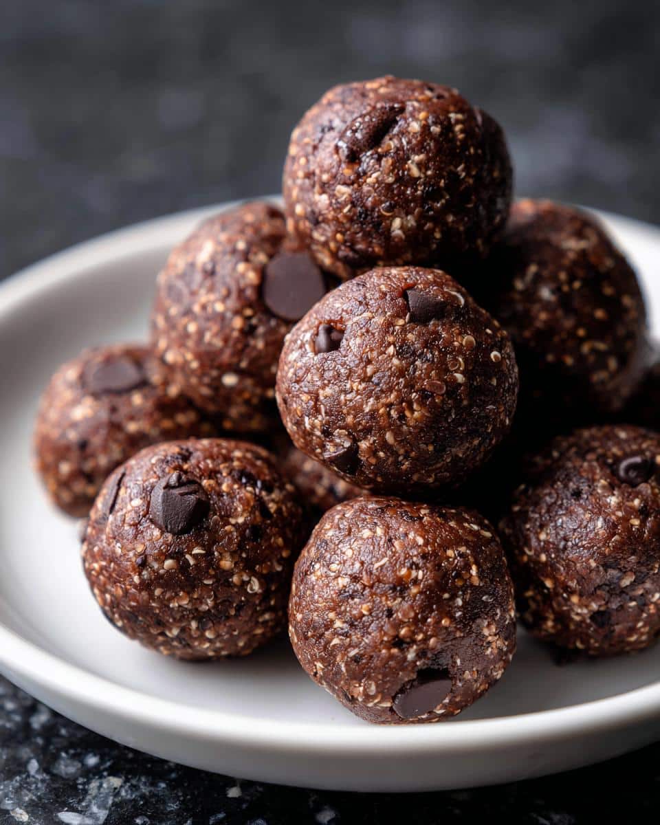 Chocolate Quinoa Energy Bites - detail 2