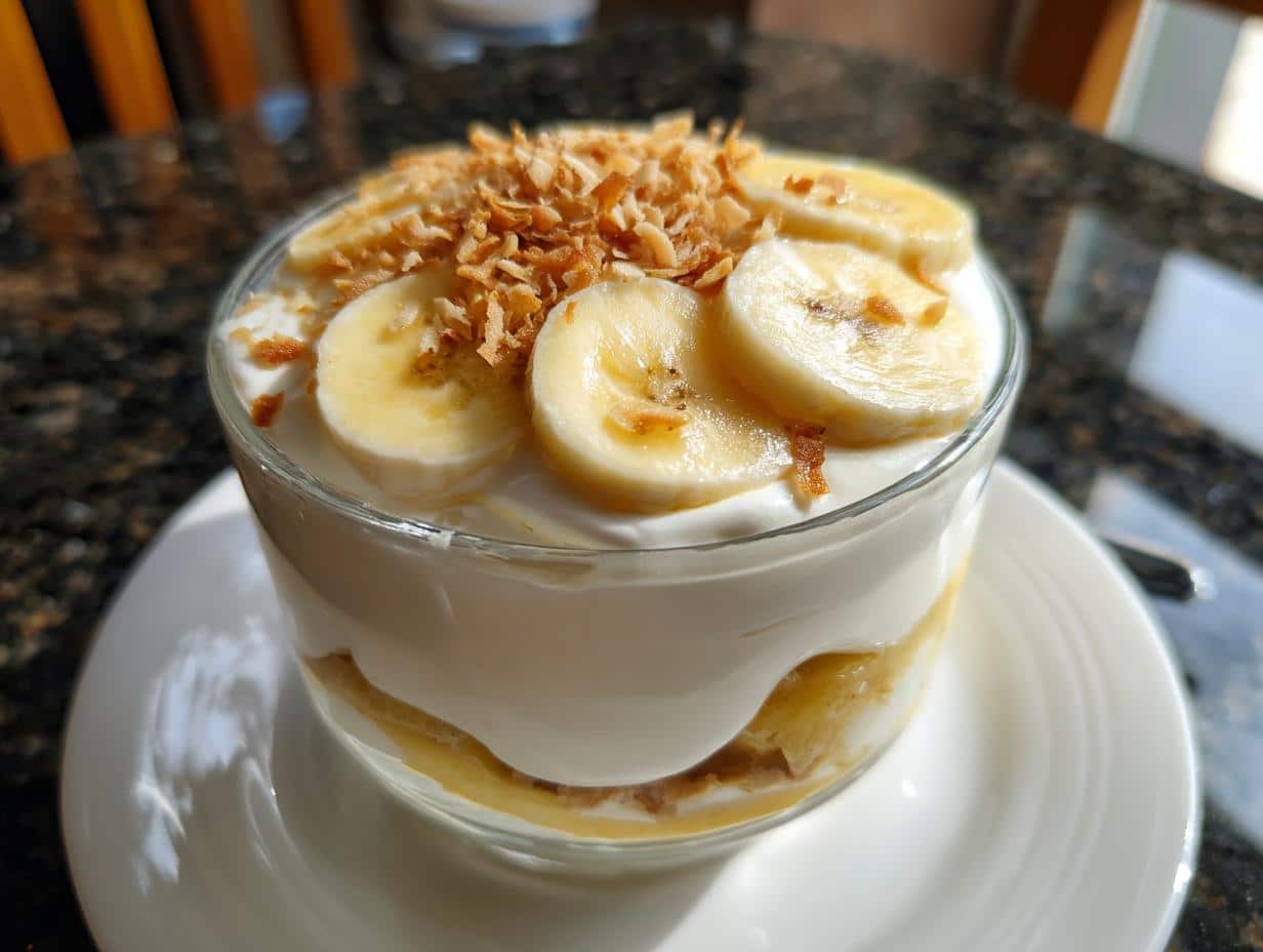 15-Minute Coconut Banana Cream Dessert That Will Wow You