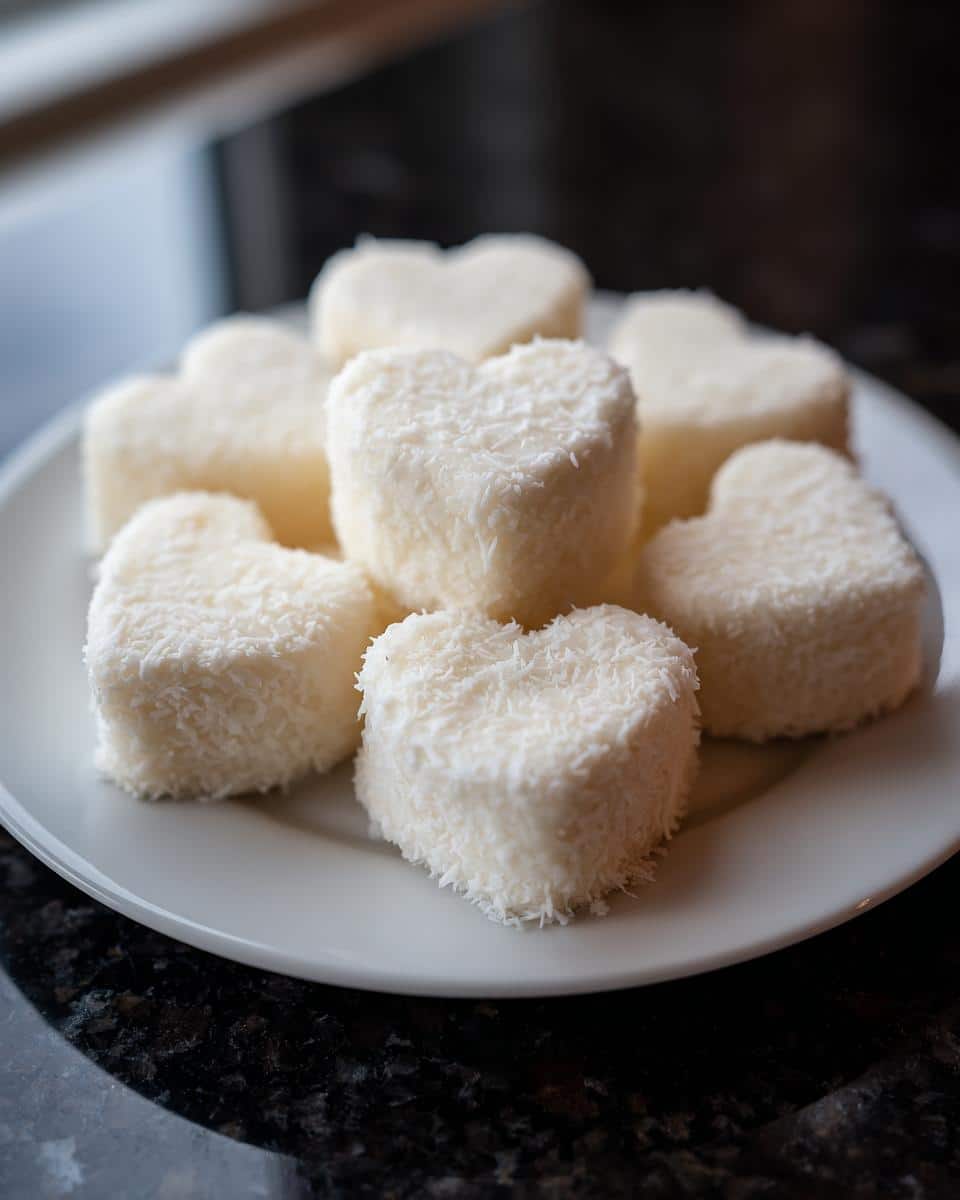 Coconut Cream Candy Hearts - detail 1