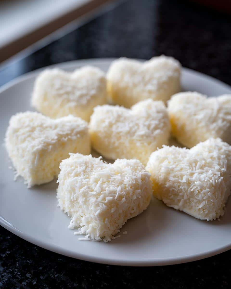 Coconut Cream Candy Hearts - detail 3