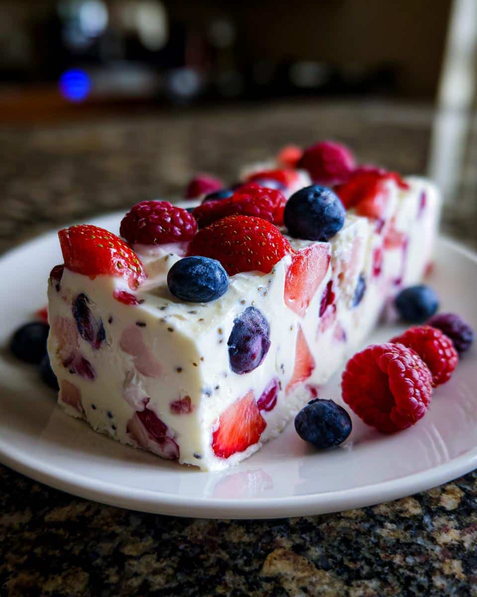 Colorful Yogurt Berry Bark - detail 1
