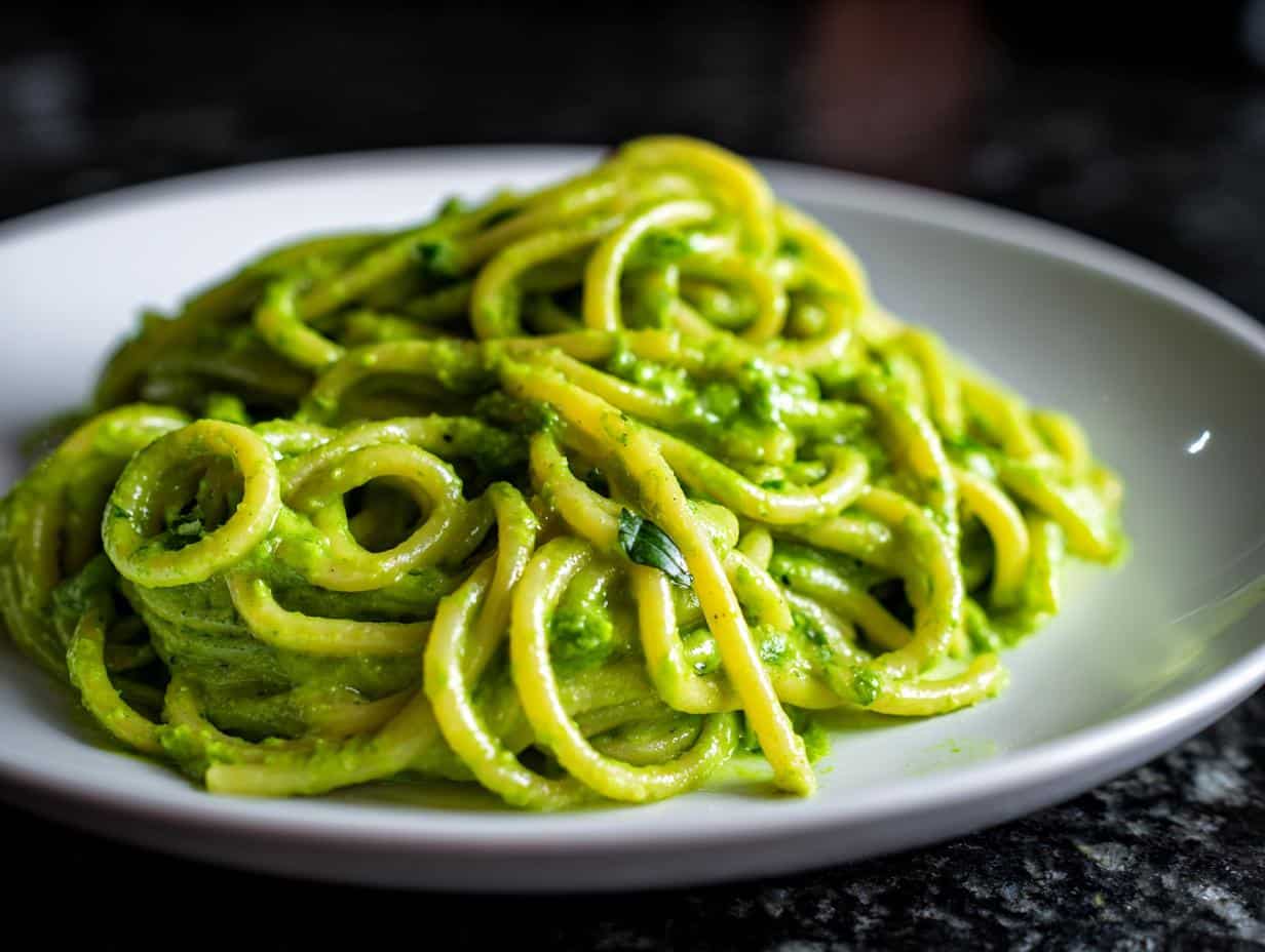 Creamy Avocado Pasta Sauce - detail 3