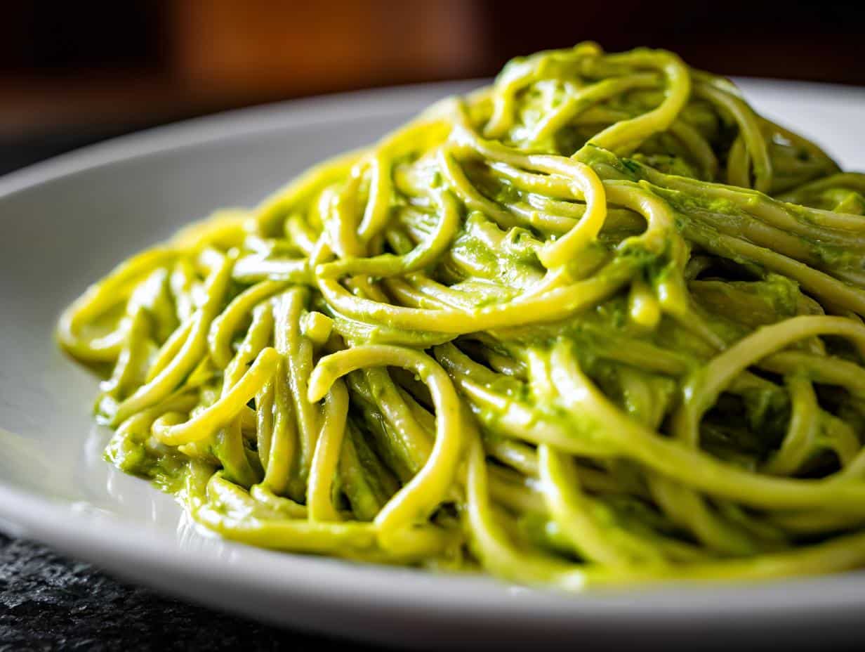 Fresh & Creamy Avocado Pasta Sauce at Home