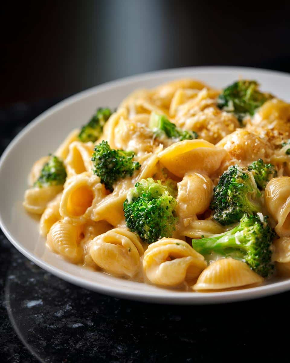 Creamy Broccoli Cheddar Pasta - detail 3