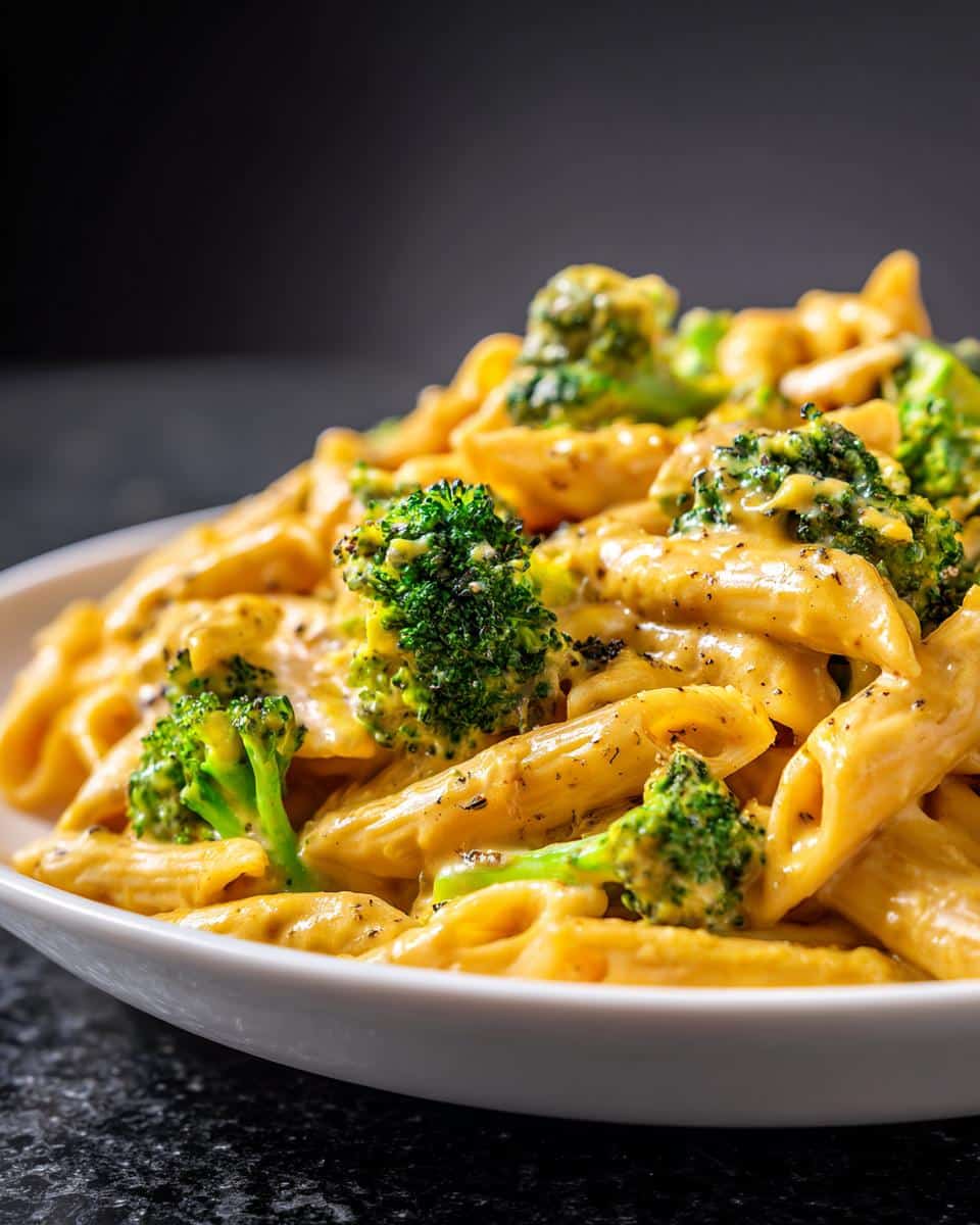 Creamy Broccoli Cheddar Pasta - detail 4