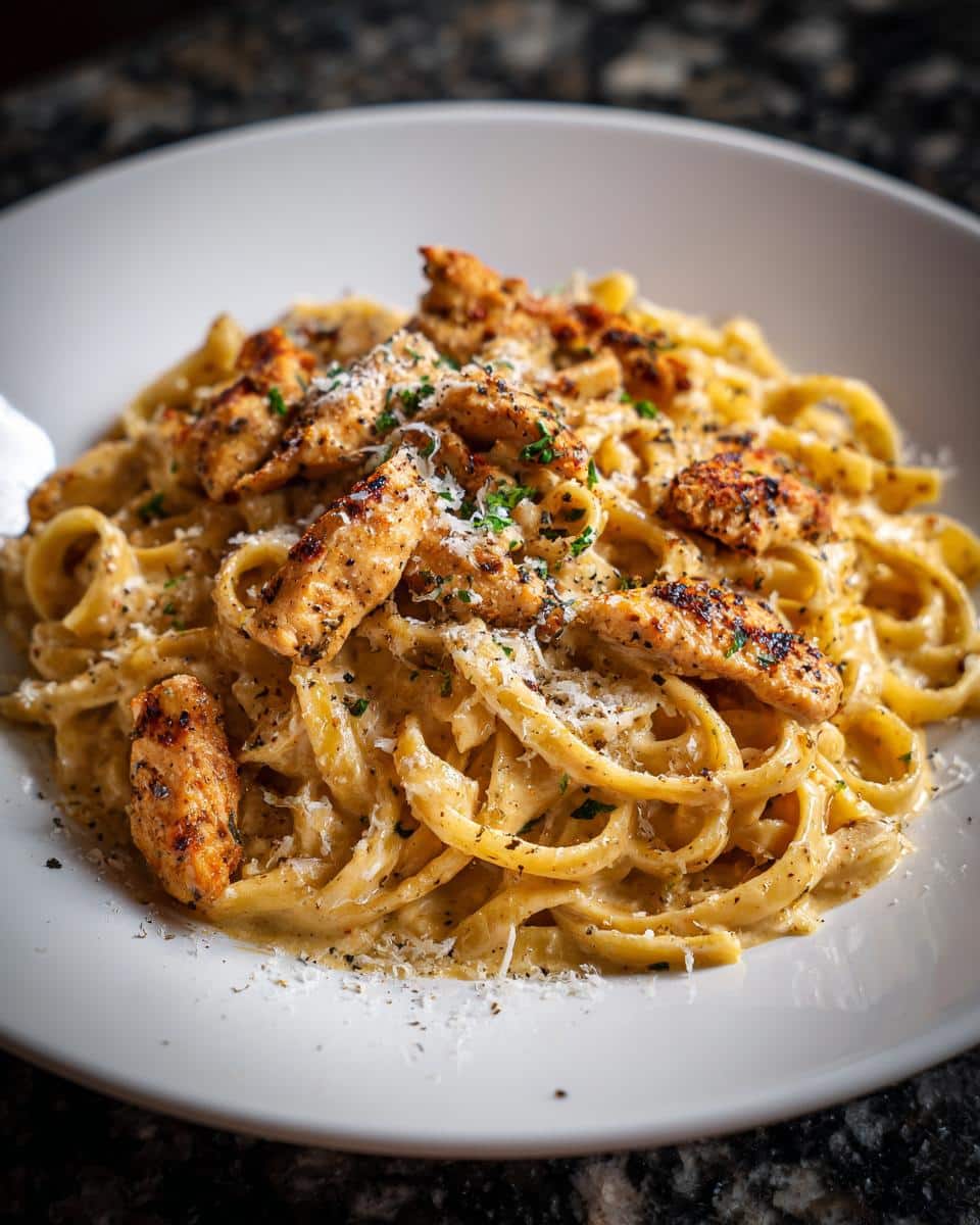 Creamy Cajun Chicken Alfredo - detail 2