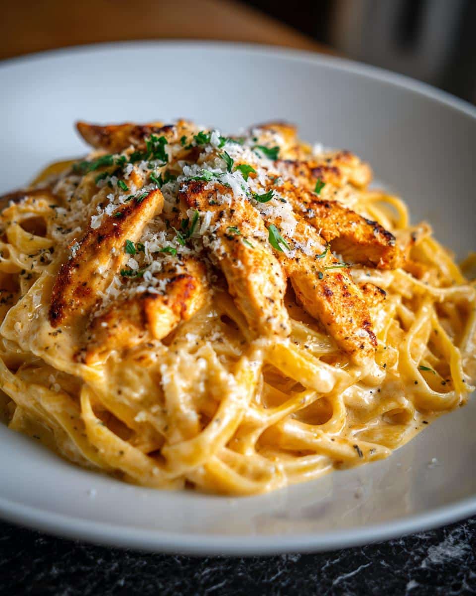 Creamy Cajun Chicken Alfredo - detail 3