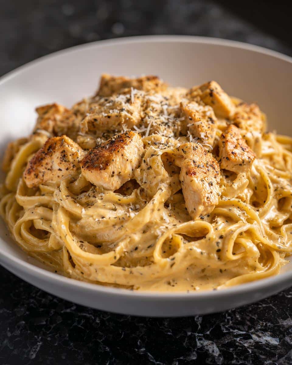 Creamy Cajun Chicken Alfredo - detail 4