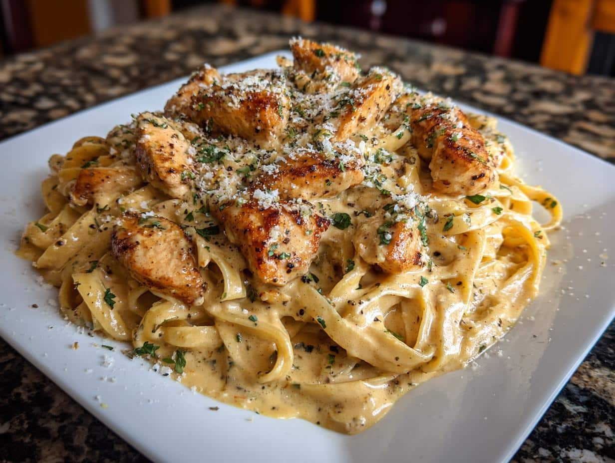 Irresistible 30-Minute Creamy Cajun Chicken Alfredo Recipe