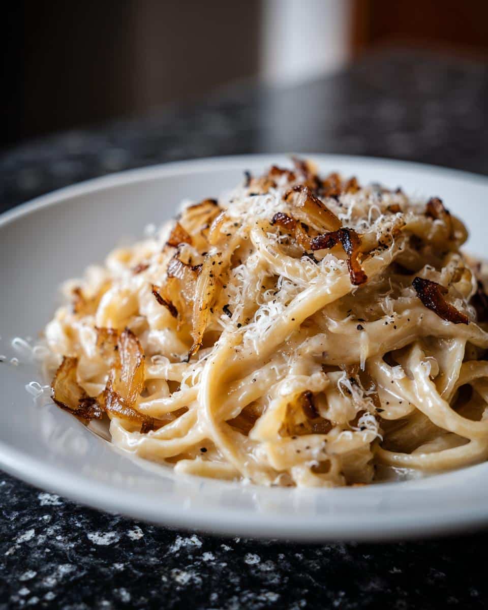 Creamy Caramelized Onion Pasta - detail 3