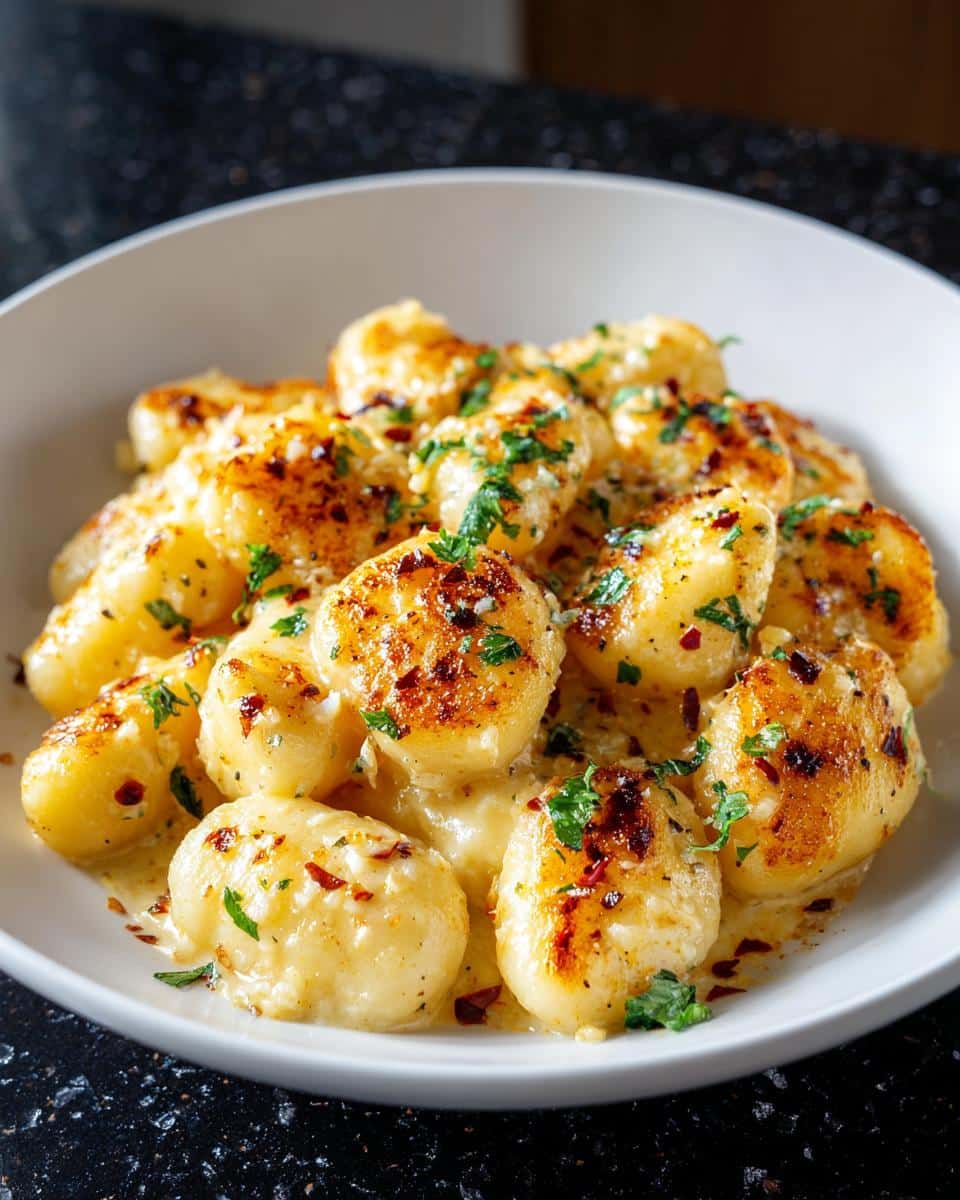 Creamy Garlic Butter Gnocchi - detail 1