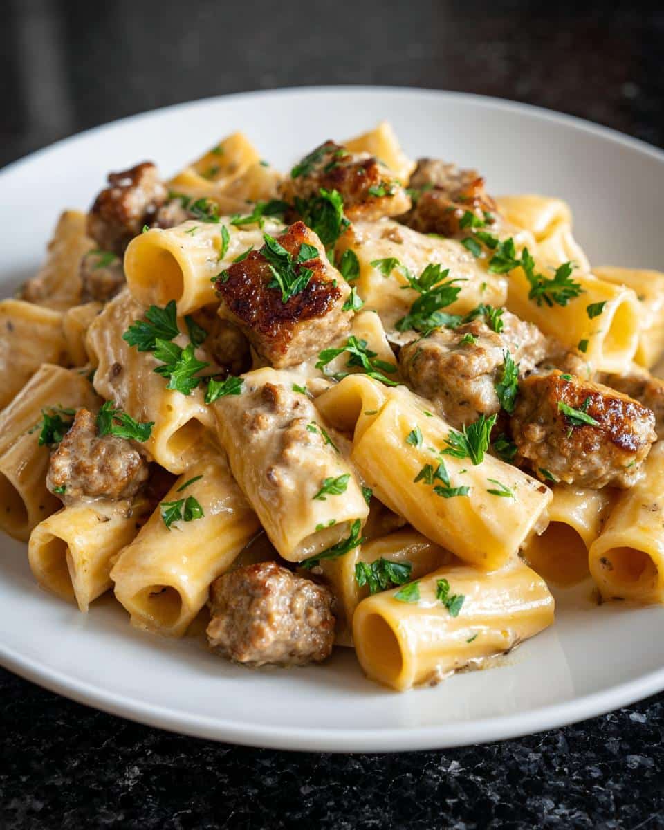 Creamy Italian Sausage Rigatoni - detail 2