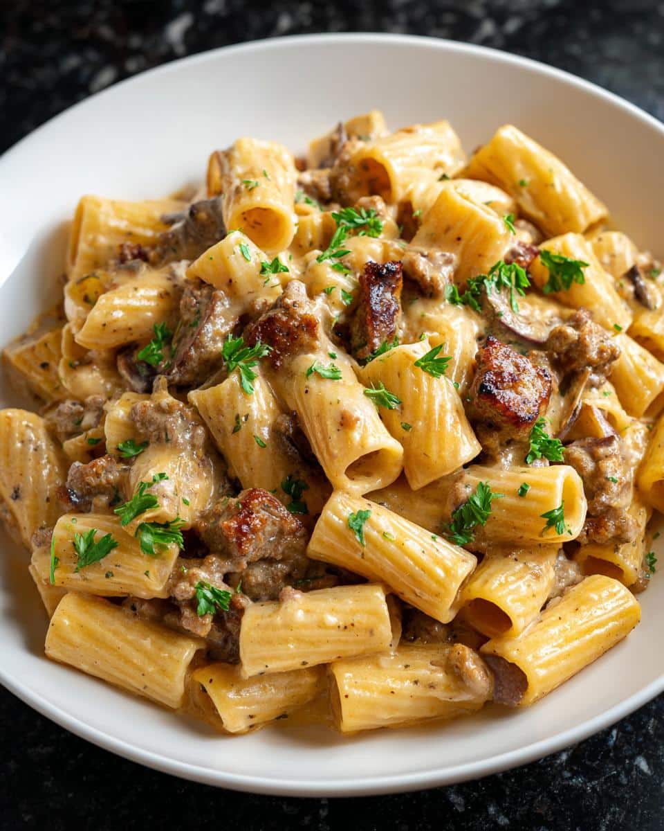 Creamy Italian Sausage Rigatoni - detail 3