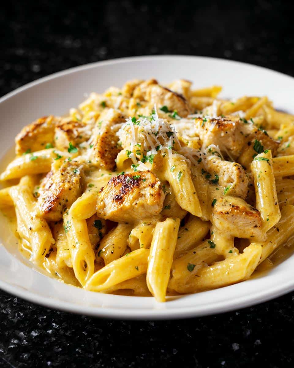 Creamy Lemon Chicken Pasta - detail 1