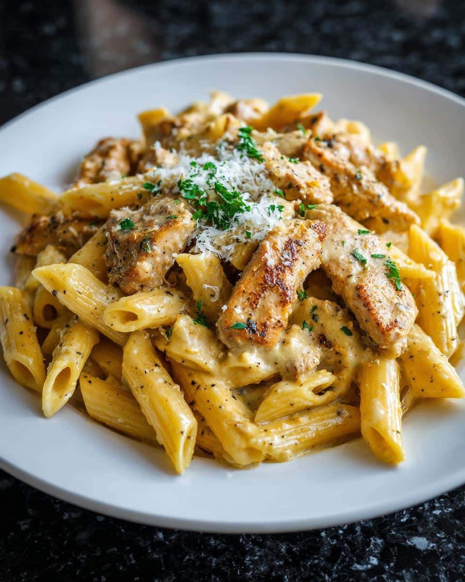 Creamy Lemon Chicken Pasta - detail 3