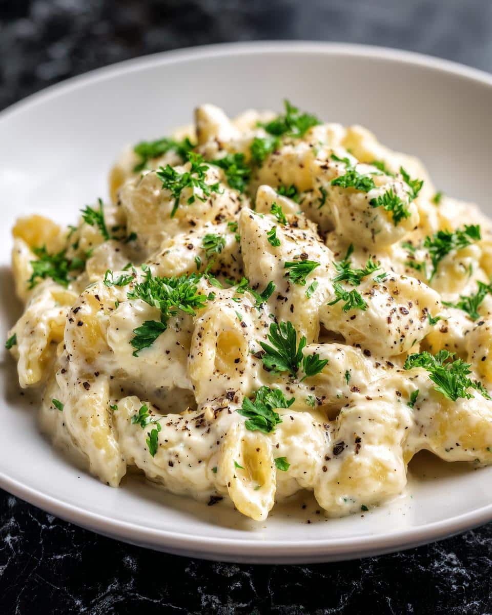 Creamy Roasted Garlic Pasta - detail 3