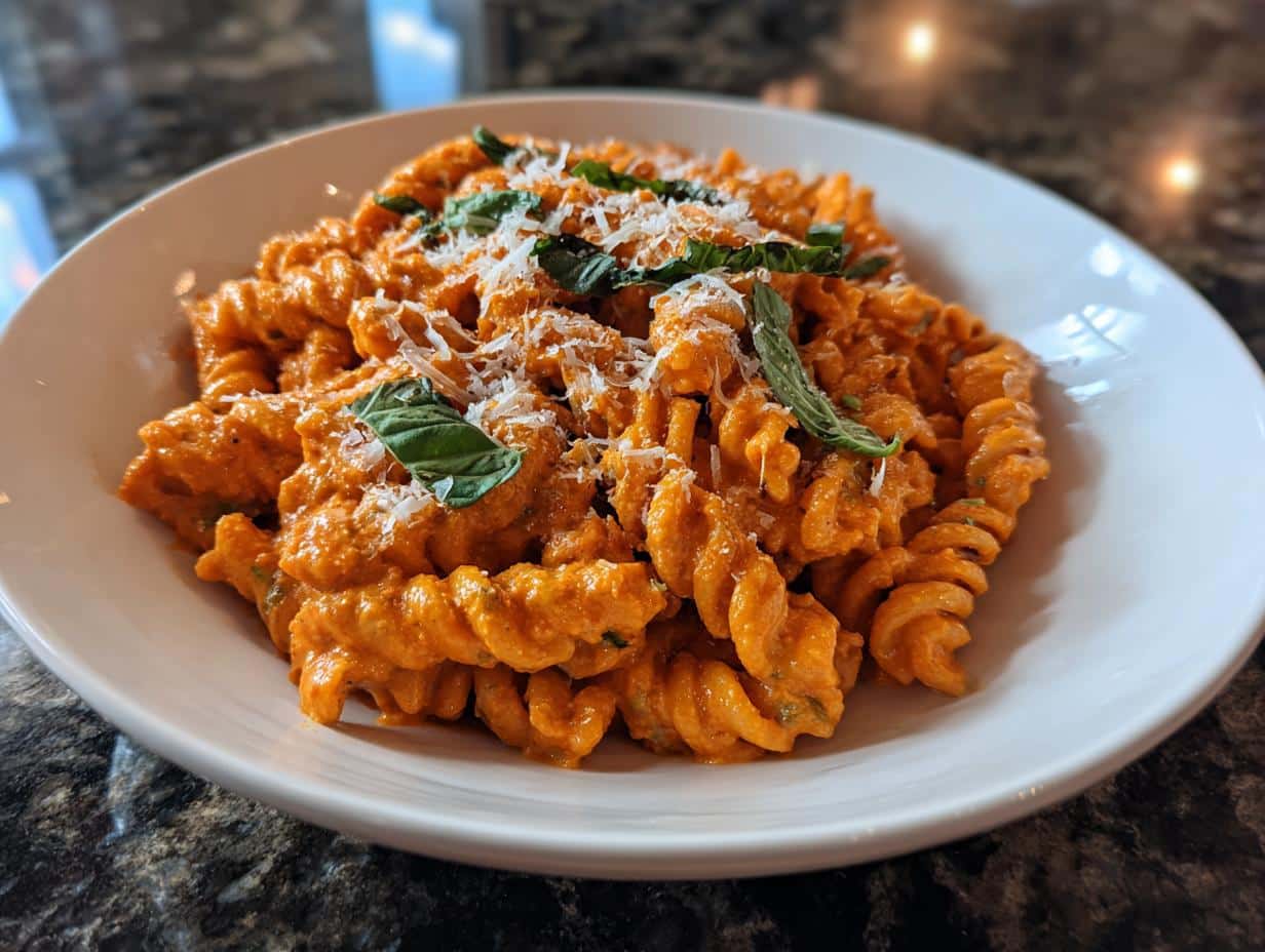 Creamy Roasted Red Pepper Pasta