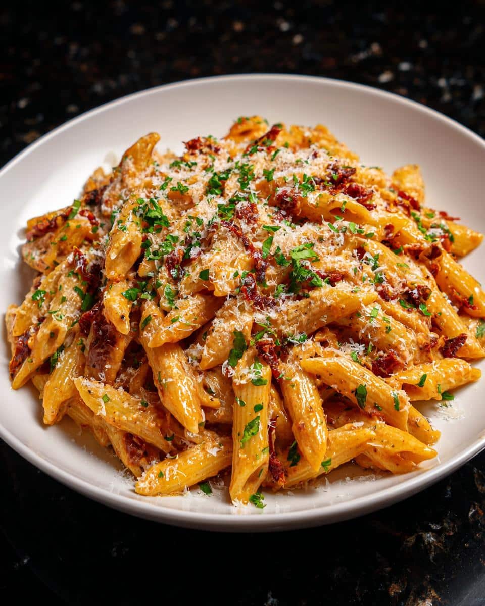 Creamy Sun-Dried Tomato Pasta - detail 1