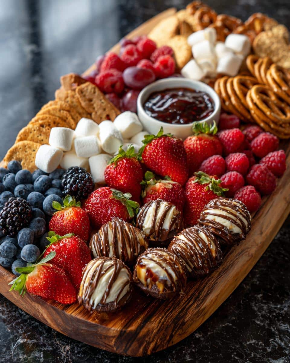 Dessert Charcuterie Board Platter - detail 2
