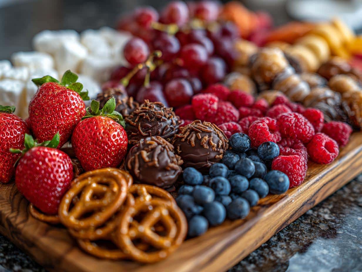 Irresistible 10-Minute Dessert Charcuterie Board Platter for Valentine’s Day