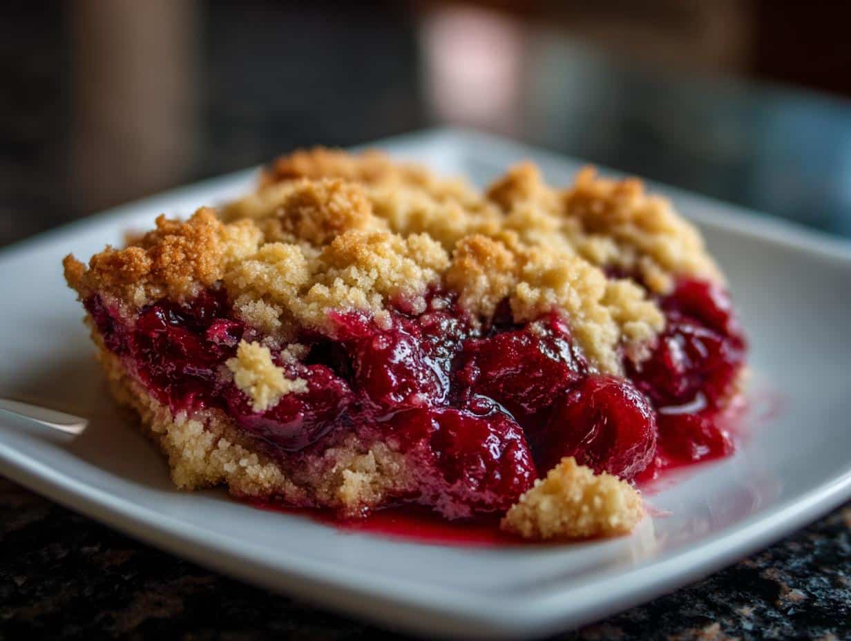 Irresistible 3-Ingredient Dump Cake Cherry Delight Recipe