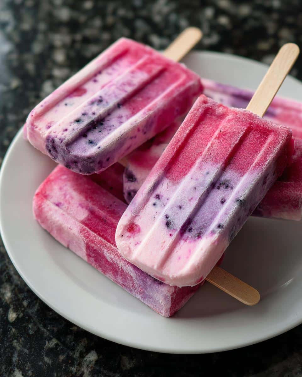Frozen Fruit Yogurt Pops - detail 2