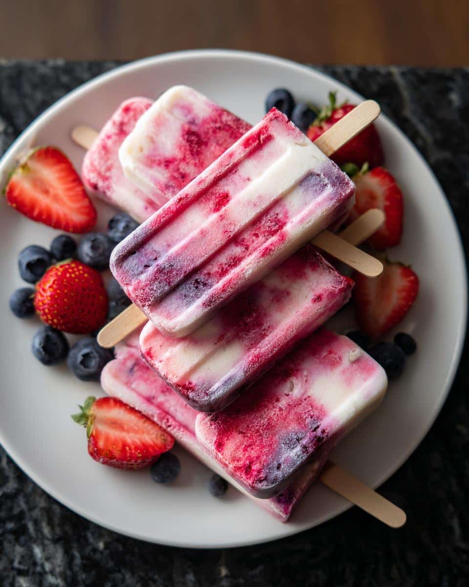 Frozen Fruit Yogurt Pops - detail 3