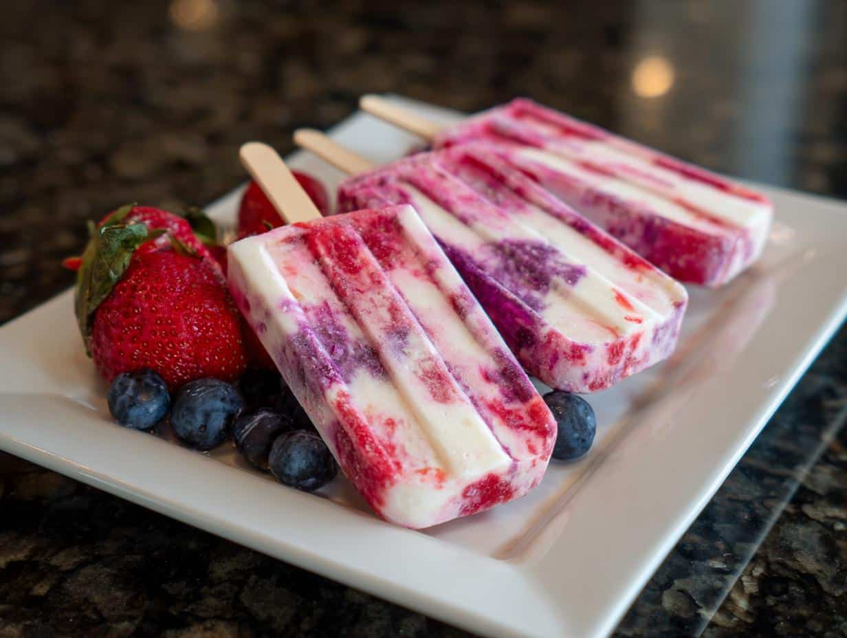 3-Ingredient Frozen Fruit Yogurt Pops Your Kids Will Devour