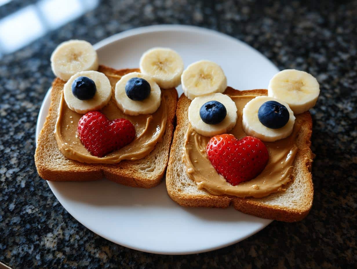 15-Minute Fruity Teddy Bear Toasts That Melt Hearts