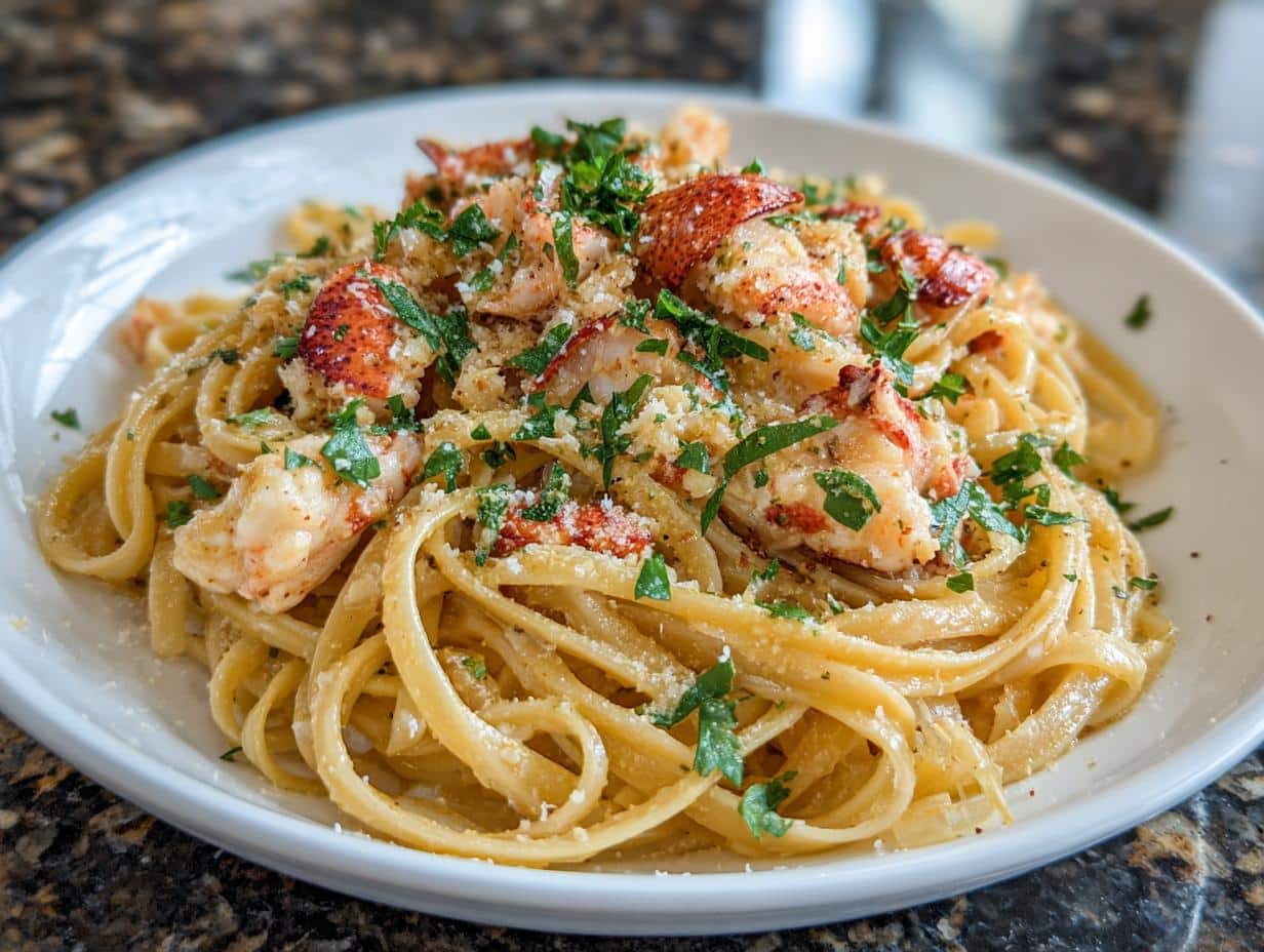 30-Minute Garlic Butter Lobster Pasta That Melts Hearts