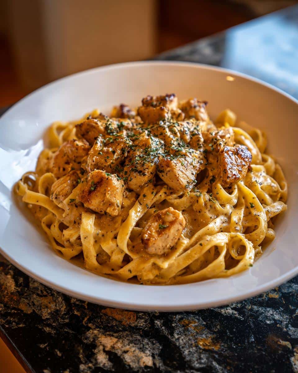 Garlic Parmesan Chicken Pasta - detail 2
