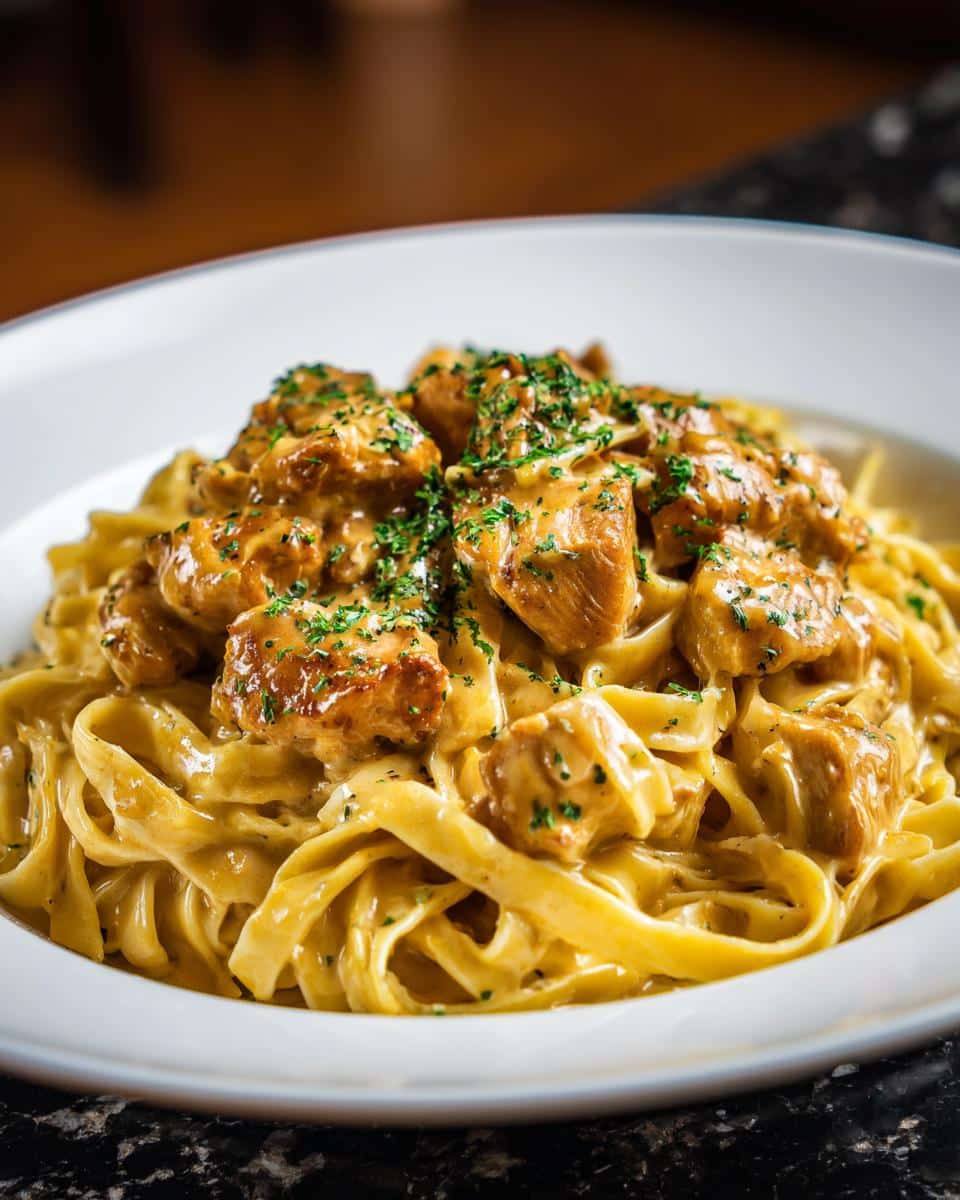 Garlic Parmesan Chicken Pasta - detail 3