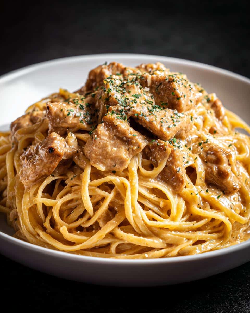 Garlic Parmesan Chicken Pasta - detail 4
