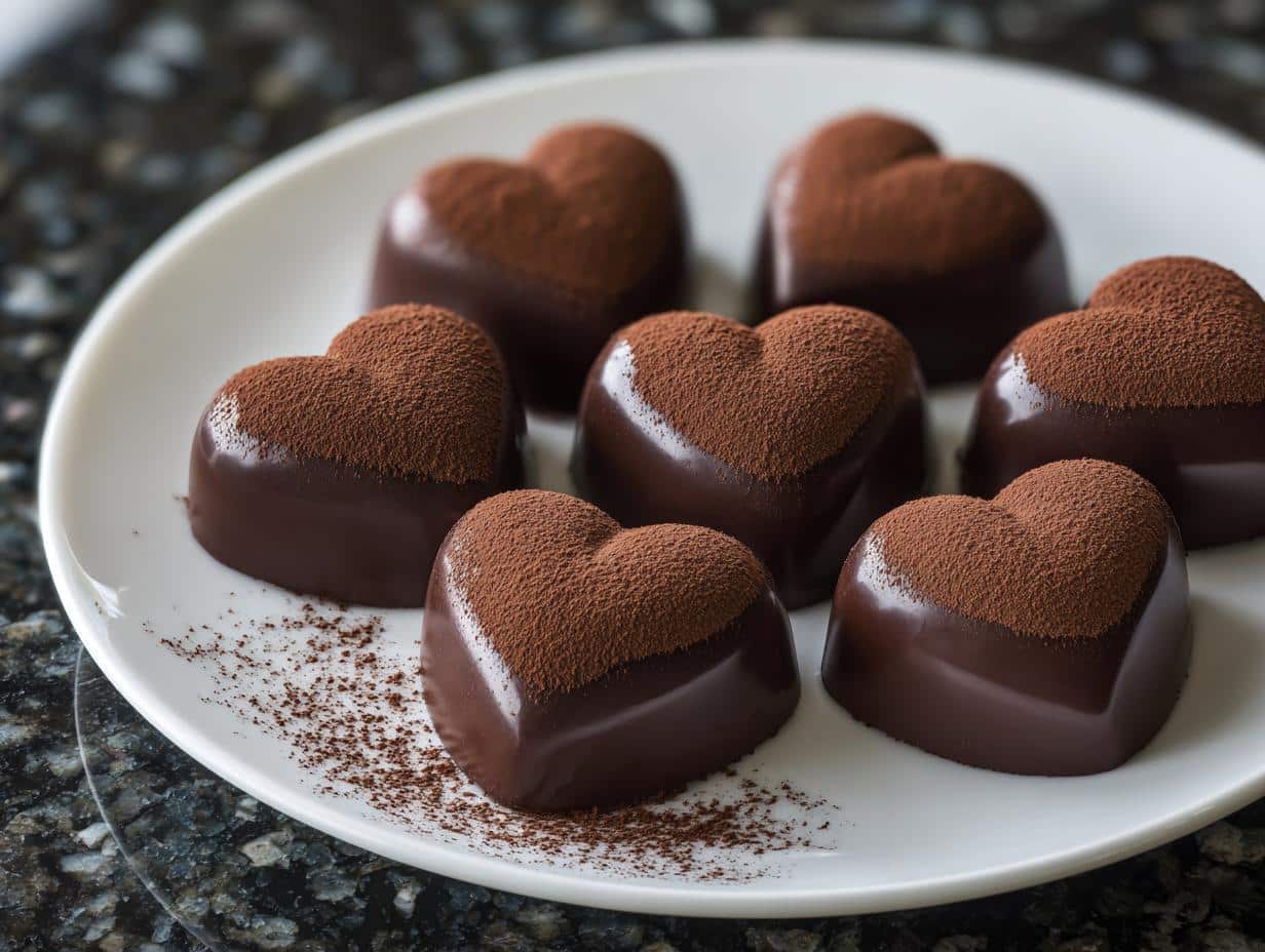 Irresistible 12-Ingredient Lavender Honey Truffle Hearts