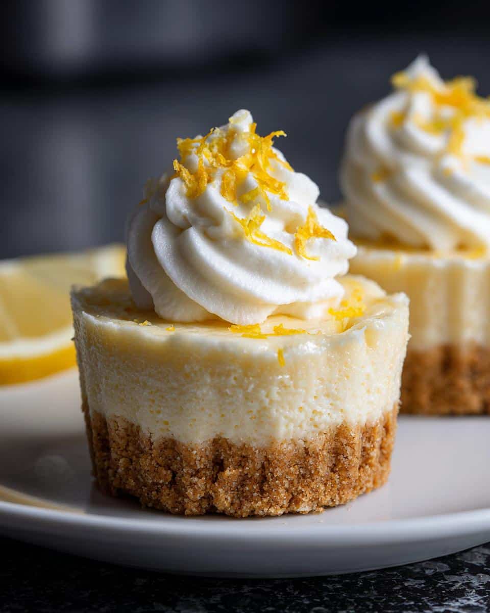 Lemon Cheesecake Cups - detail 1