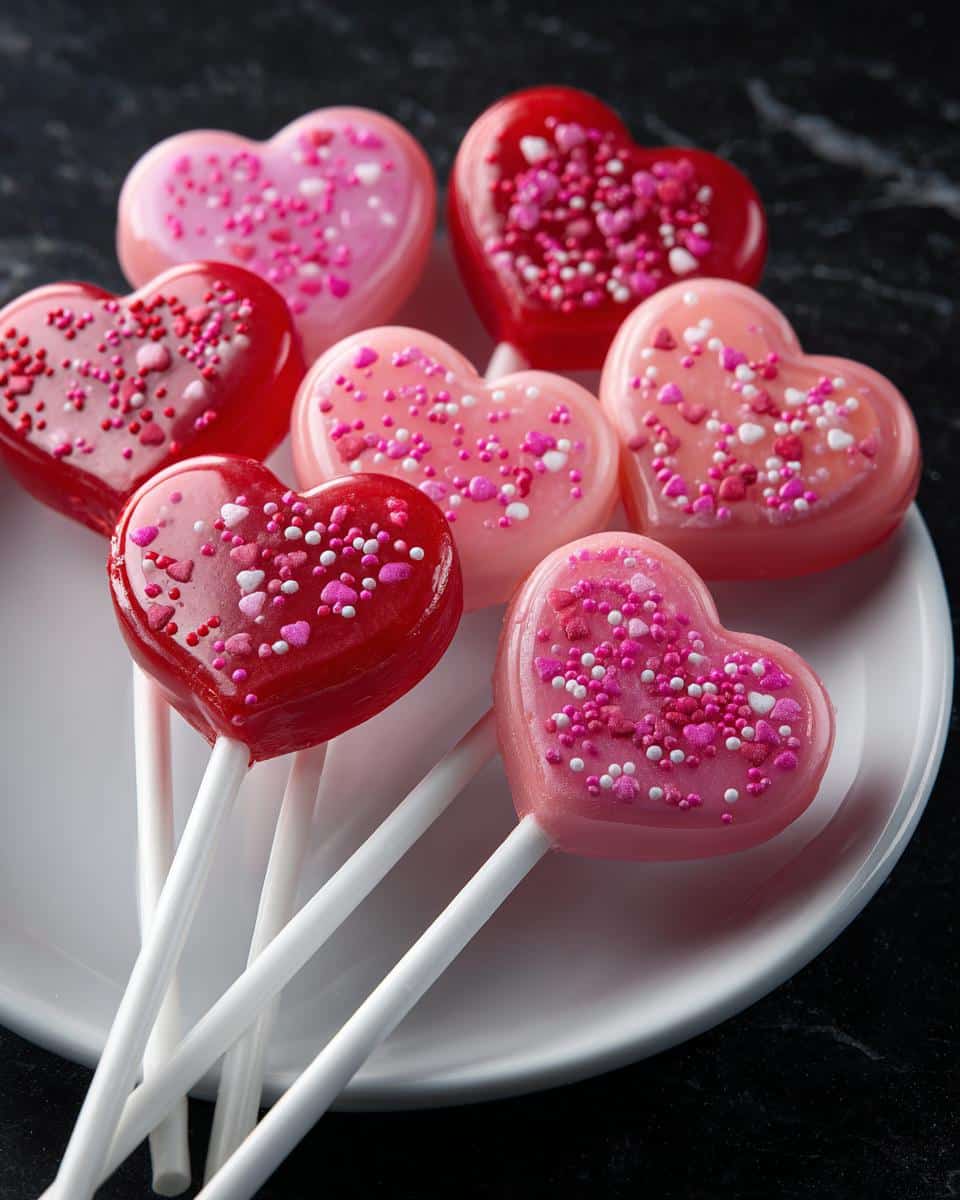 Lollipop Candy Heart Treats - detail 1