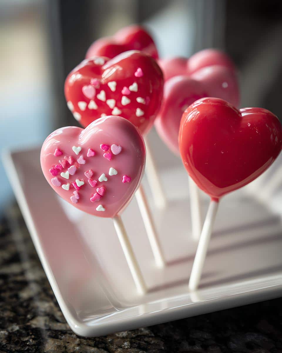 Lollipop Candy Heart Treats - detail 2
