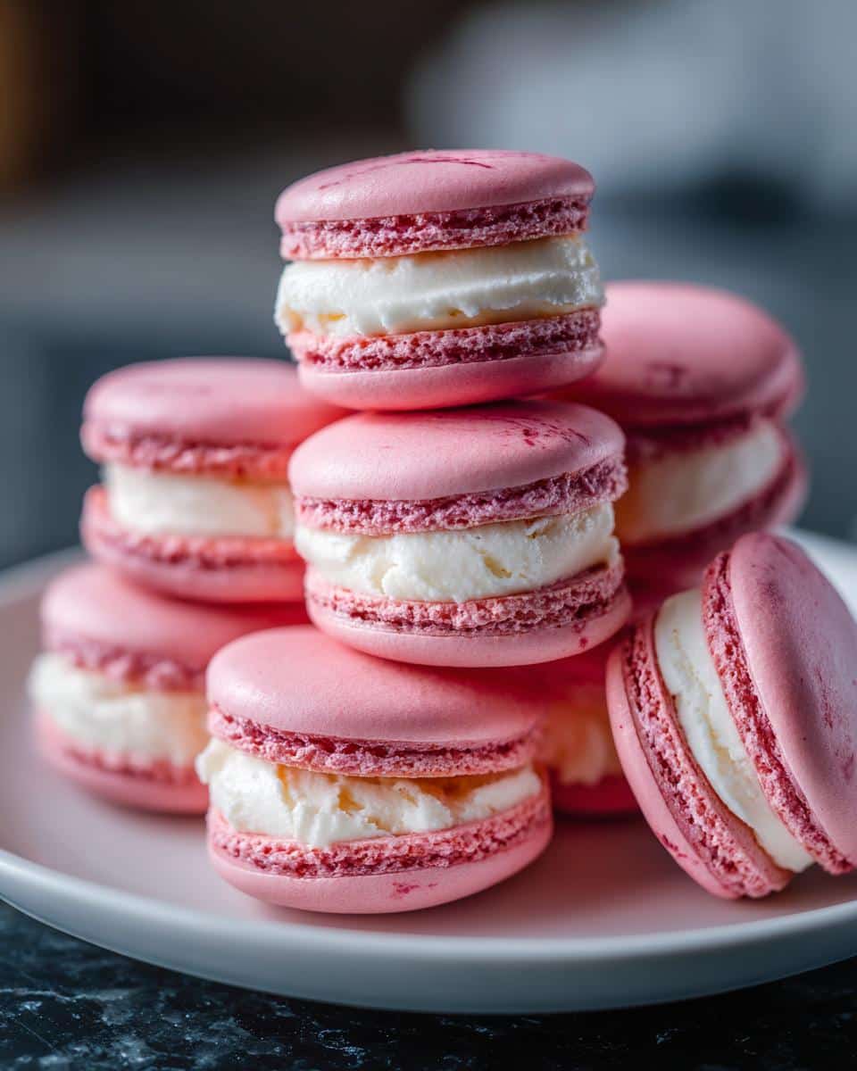 Macaron Ice Cream Sandwiches - detail 3