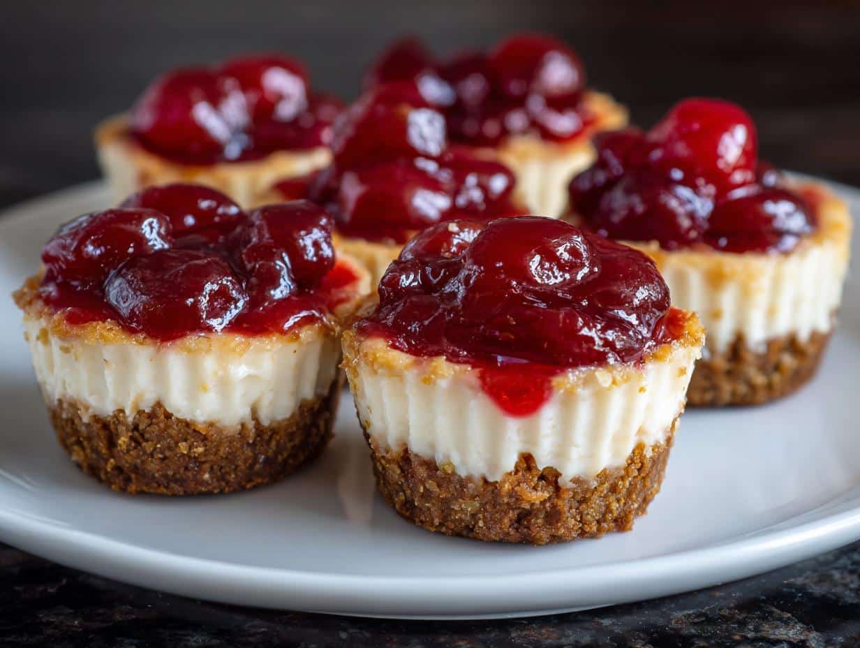 24 Irresistible Mini Cherry Cheesecake Cups You’ll Crave