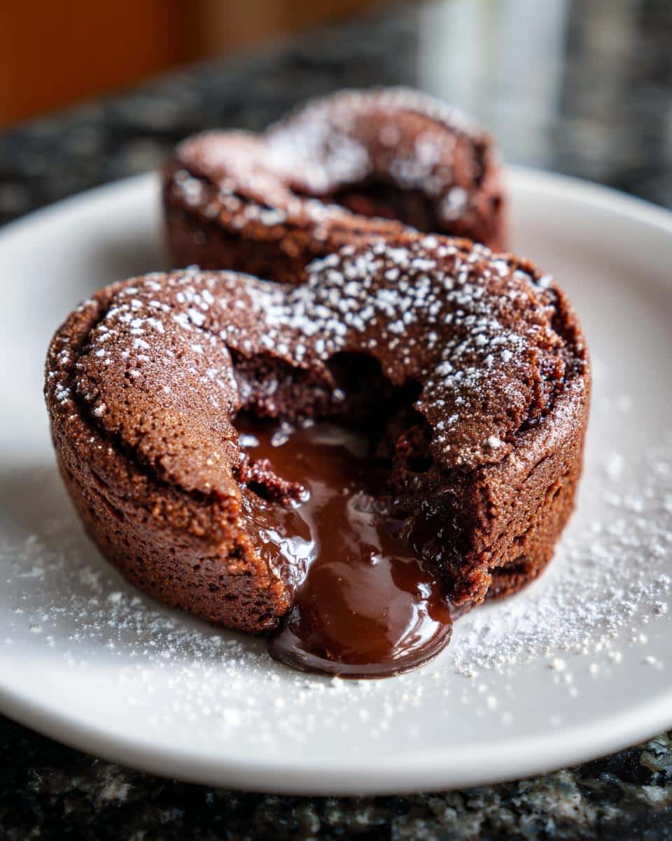 Molten Lava Heart Cakes - detail 3