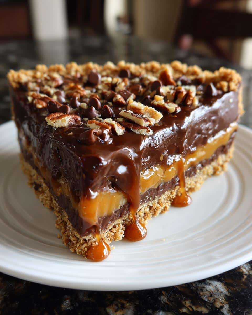 No-Bake Turtle Dessert - detail 1