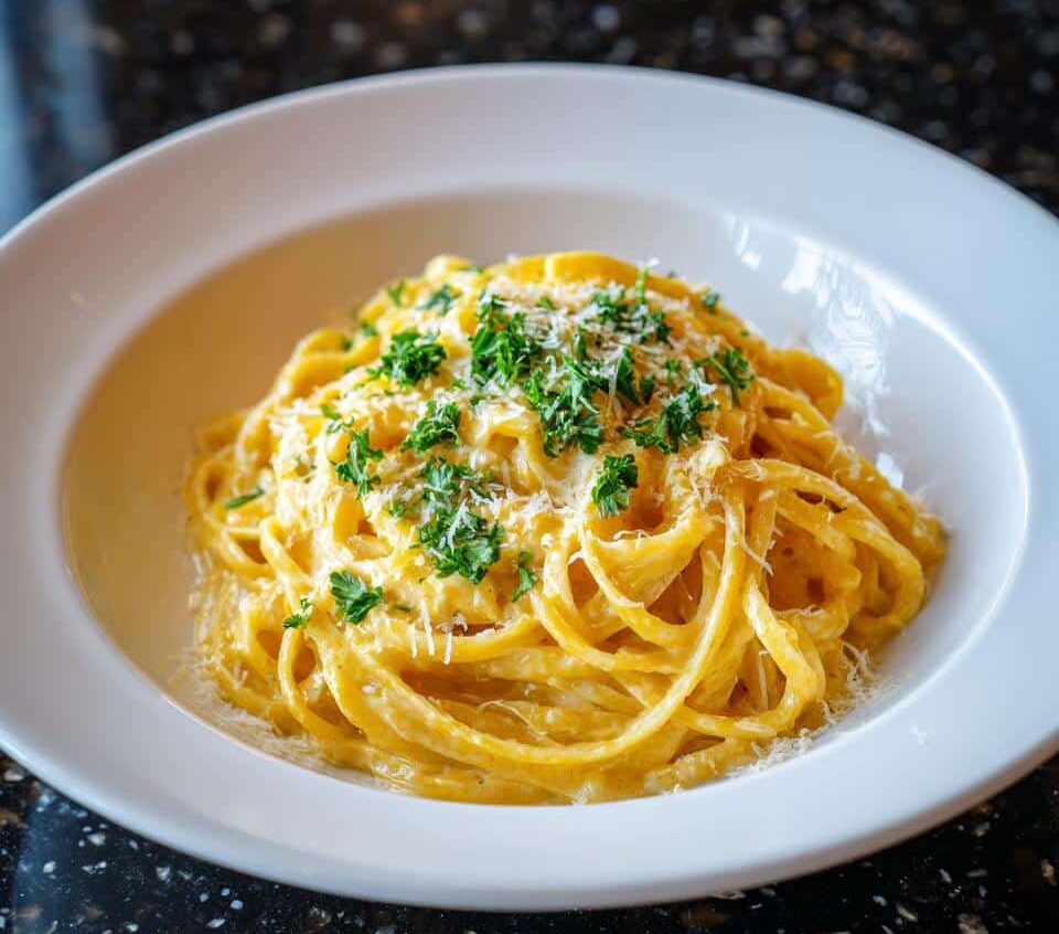 One-Skillet Creamy Lemon Pasta