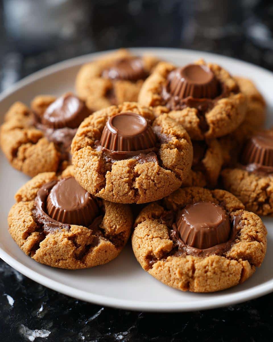 Peanut Butter Cup Thumbprint Cookies - detail 1
